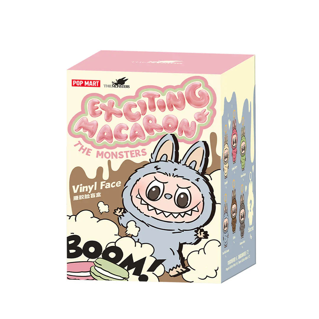 Exciting Macarons Vinyl Face Sealed Case - 6 Blind Box